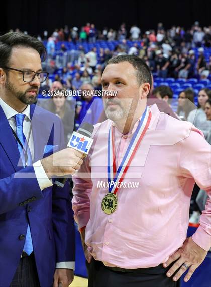 Thumbnail 1 in Martins Mill vs. Nocona (UIL 2A Basketball Final Medal Ceremony) photogallery.