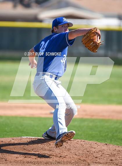 Thumbnail 3 in Cathedral Catholic vs. Rancho Bernardo (Hilltop-Lolitas Tournament) photogallery.