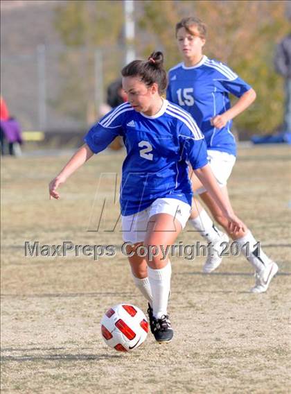 Thumbnail 2 in Green Valley vs. Clark (Las Vegas Kickoff) photogallery.