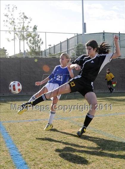 Thumbnail 1 in Green Valley vs. Clark (Las Vegas Kickoff) photogallery.