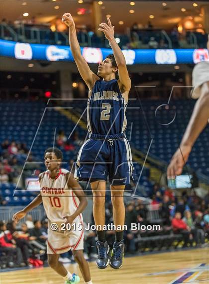 Thumbnail 3 in Hillhouse vs Bridgeport Central (MLK Classic) photogallery.