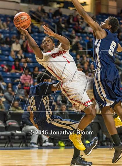 Thumbnail 2 in Hillhouse vs Bridgeport Central (MLK Classic) photogallery.