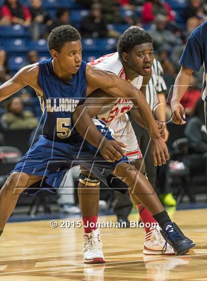 Thumbnail 2 in Hillhouse vs Bridgeport Central (MLK Classic) photogallery.