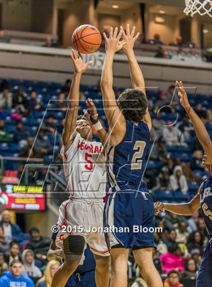 Thumbnail 3 in Hillhouse vs Bridgeport Central (MLK Classic) photogallery.