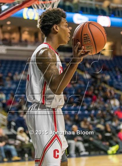 Thumbnail 2 in Hillhouse vs Bridgeport Central (MLK Classic) photogallery.