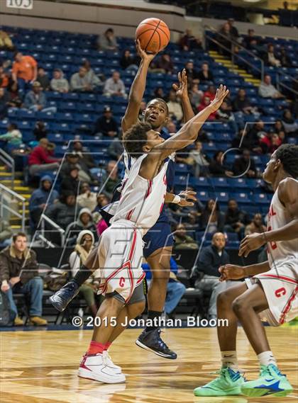 Thumbnail 1 in Hillhouse vs Bridgeport Central (MLK Classic) photogallery.