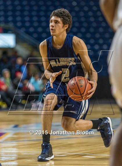 Thumbnail 1 in Hillhouse vs Bridgeport Central (MLK Classic) photogallery.