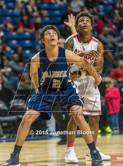 Thumbnail 2 in Hillhouse vs Bridgeport Central (MLK Classic) photogallery.