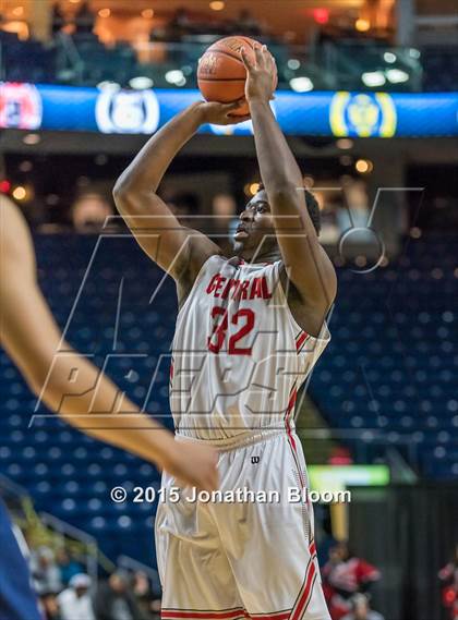 Thumbnail 3 in Hillhouse vs Bridgeport Central (MLK Classic) photogallery.