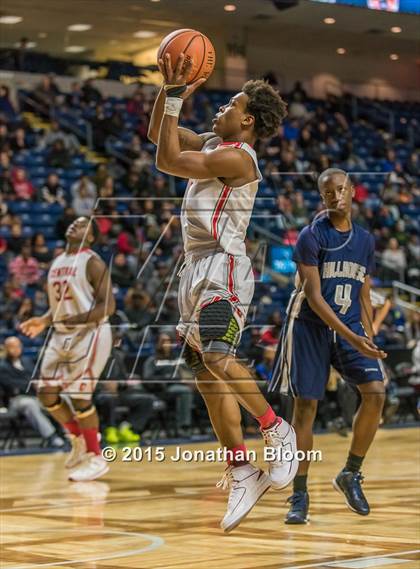Thumbnail 3 in Hillhouse vs Bridgeport Central (MLK Classic) photogallery.