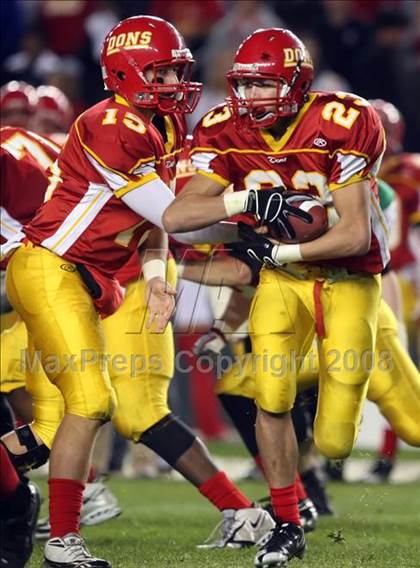 Thumbnail 3 in St. Mary's vs. Cathedral (CIF State D2 Final) photogallery.