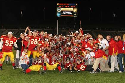 Thumbnail 1 in St. Mary's vs. Cathedral (CIF State D2 Final) photogallery.