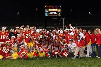 Thumbnail 2 in St. Mary's vs. Cathedral (CIF State D2 Final) photogallery.