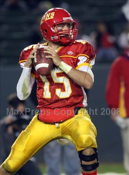 Thumbnail 2 in St. Mary's vs. Cathedral (CIF State D2 Final) photogallery.