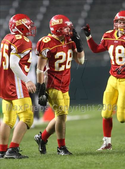 Thumbnail 1 in St. Mary's vs. Cathedral (CIF State D2 Final) photogallery.