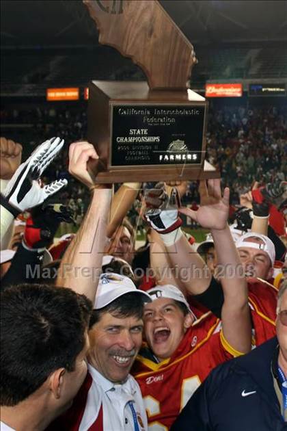 Thumbnail 2 in St. Mary's vs. Cathedral (CIF State D2 Final) photogallery.