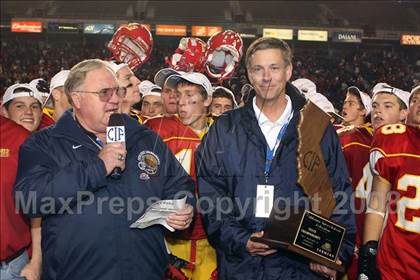 Thumbnail 2 in St. Mary's vs. Cathedral (CIF State D2 Final) photogallery.
