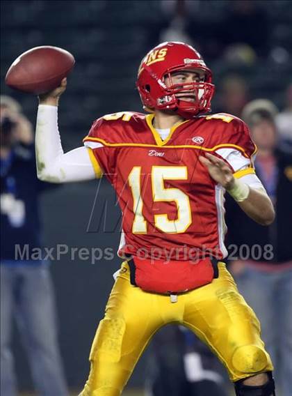Thumbnail 1 in St. Mary's vs. Cathedral (CIF State D2 Final) photogallery.