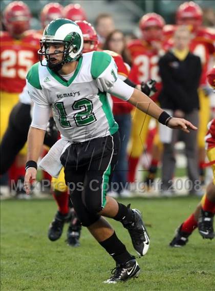 Thumbnail 3 in St. Mary's vs. Cathedral (CIF State D2 Final) photogallery.