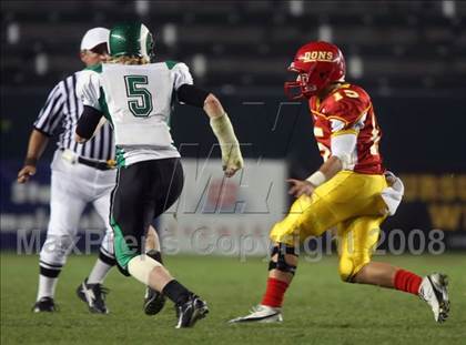 Thumbnail 2 in St. Mary's vs. Cathedral (CIF State D2 Final) photogallery.