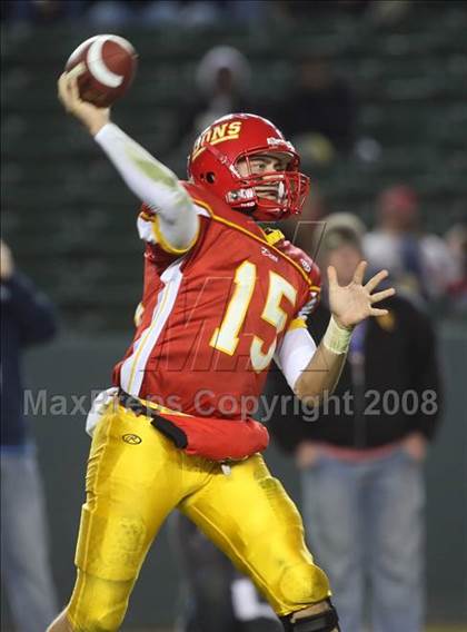 Thumbnail 2 in St. Mary's vs. Cathedral (CIF State D2 Final) photogallery.