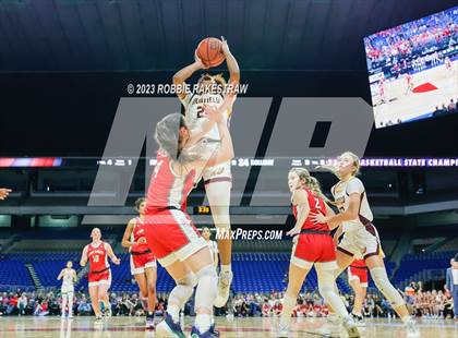 Thumbnail 2 in Fairfield vs. Holliday (UIL 3A Basketball State Final) photogallery.