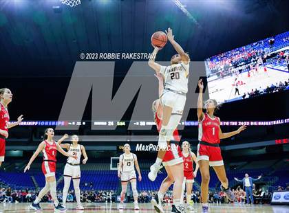 Thumbnail 3 in Fairfield vs. Holliday (UIL 3A Basketball State Final) photogallery.