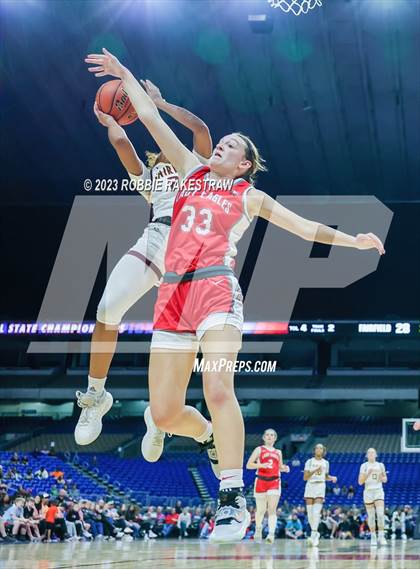 Thumbnail 3 in Fairfield vs. Holliday (UIL 3A Basketball State Final) photogallery.