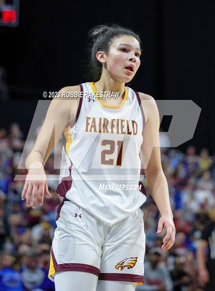 Thumbnail 3 in Fairfield vs. Holliday (UIL 3A Basketball State Final) photogallery.