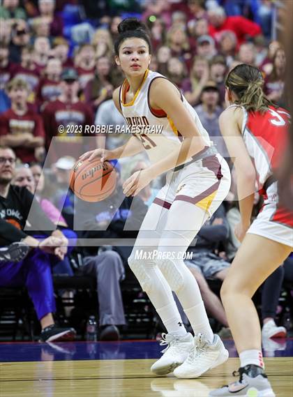 Thumbnail 2 in Fairfield vs. Holliday (UIL 3A Basketball State Final) photogallery.