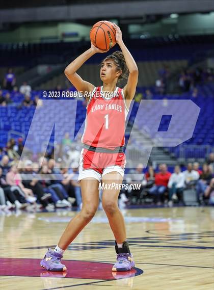 Thumbnail 1 in Fairfield vs. Holliday (UIL 3A Basketball State Final) photogallery.