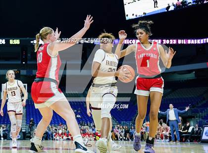 Thumbnail 3 in Fairfield vs. Holliday (UIL 3A Basketball State Final) photogallery.
