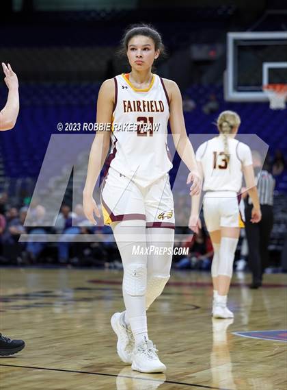 Thumbnail 1 in Fairfield vs. Holliday (UIL 3A Basketball State Final) photogallery.