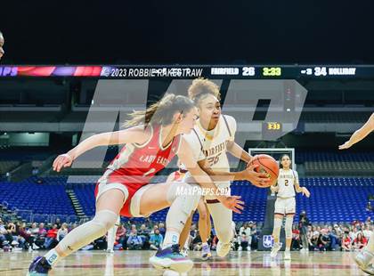Thumbnail 3 in Fairfield vs. Holliday (UIL 3A Basketball State Final) photogallery.