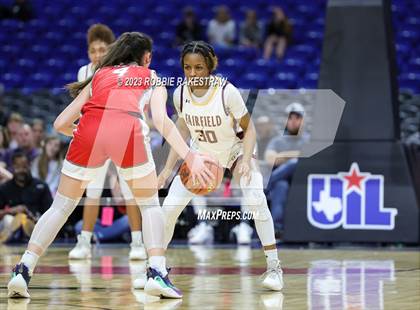 Thumbnail 2 in Fairfield vs. Holliday (UIL 3A Basketball State Final) photogallery.
