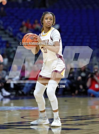 Thumbnail 3 in Fairfield vs. Holliday (UIL 3A Basketball State Final) photogallery.
