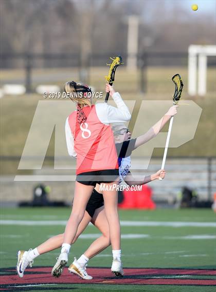 Thumbnail 2 in Penfield vs Christian Brothers Academy (Scrimmage) photogallery.
