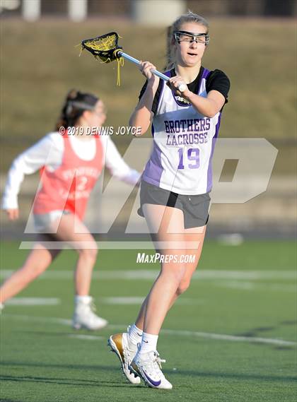 Thumbnail 2 in Penfield vs Christian Brothers Academy (Scrimmage) photogallery.