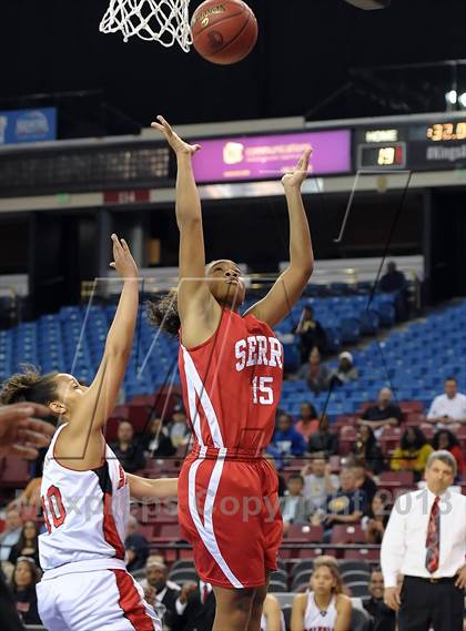 Thumbnail 3 in Serra vs. Salesian (CIF State D4 Final) photogallery.