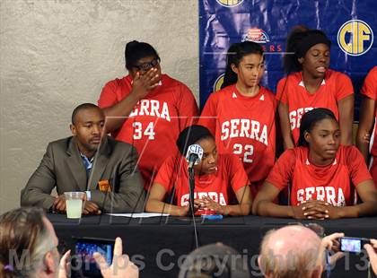 Thumbnail 3 in Serra vs. Salesian (CIF State D4 Final) photogallery.