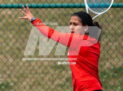 Thumbnail 3 in OSAA 6A Singles Semifinal photogallery.