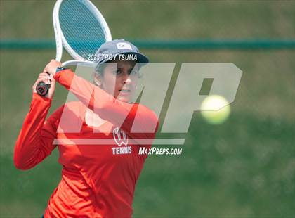 Thumbnail 3 in OSAA 6A Singles Semifinal photogallery.