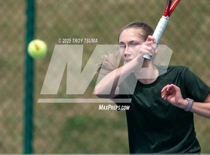 Thumbnail 2 in OSAA 6A Singles Semifinal photogallery.