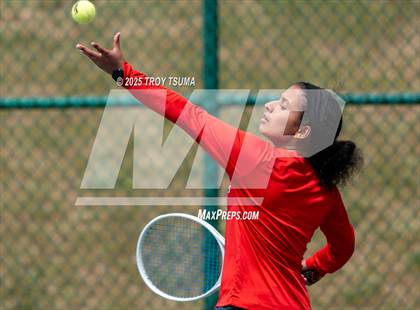 Thumbnail 2 in OSAA 6A Singles Semifinal photogallery.