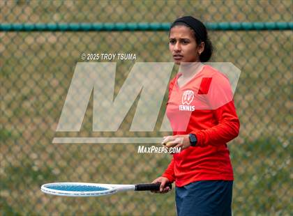 Thumbnail 2 in OSAA 6A Singles Semifinal photogallery.