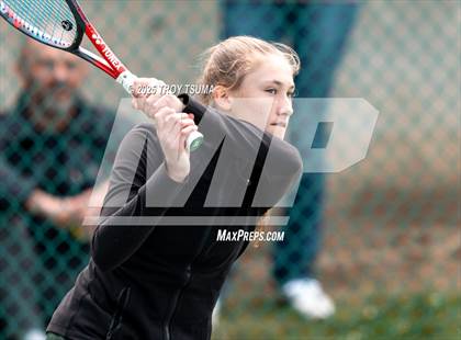 Thumbnail 2 in OSAA 6A Singles Semifinal photogallery.