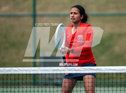 Thumbnail 2 in OSAA 6A Singles Semifinal photogallery.