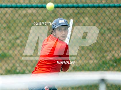 Thumbnail 1 in OSAA 6A Singles Semifinal photogallery.