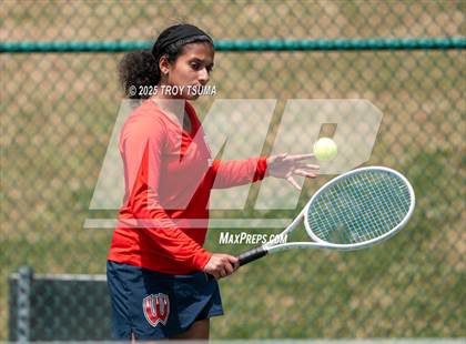 Thumbnail 1 in OSAA 6A Singles Semifinal photogallery.