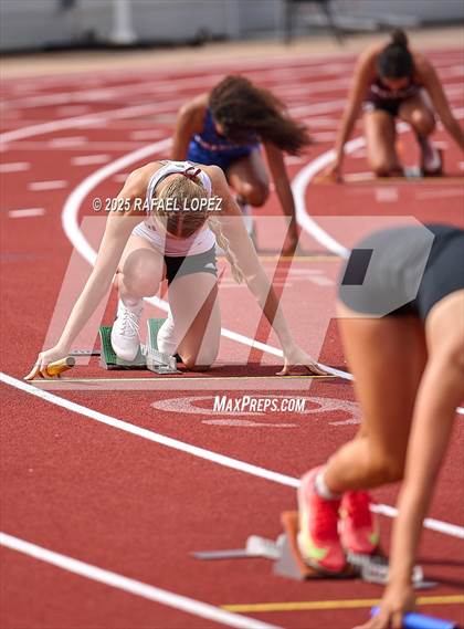 Thumbnail 2 in CCISD Ruben C Jordan Relays (4x100M) photogallery.